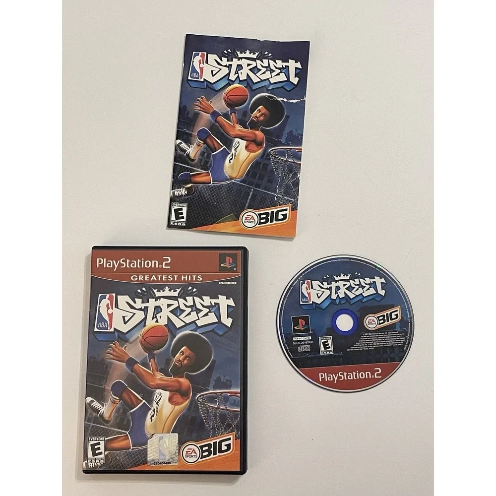 EA SPORTS BIG NBA Street PlayStation 2 Basketball Manual Included NTSC-U/C